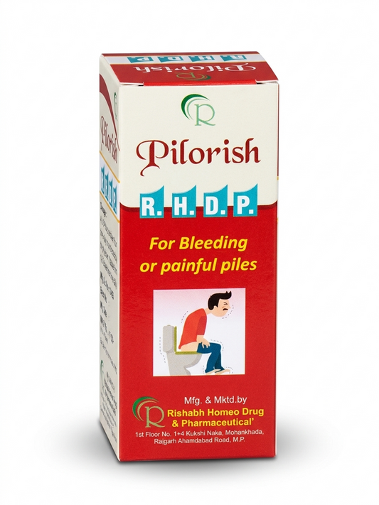 Pilorish – Homeopathic Relief for Bleeding & Painful Piles