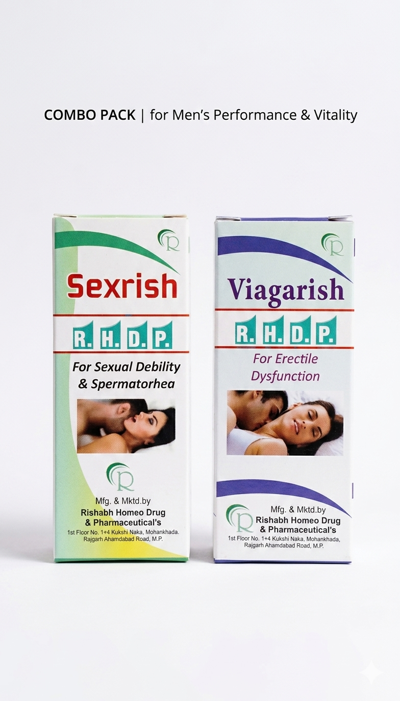 Sexrish + Viagarish Combo Pack | For Men's Performance & Vitality | RHDP