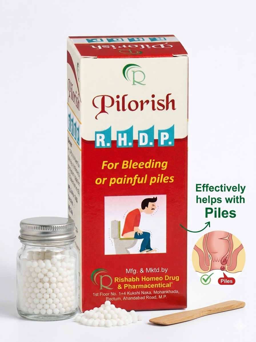 Pilorish – Homeopathic Relief for Bleeding & Painful Piles