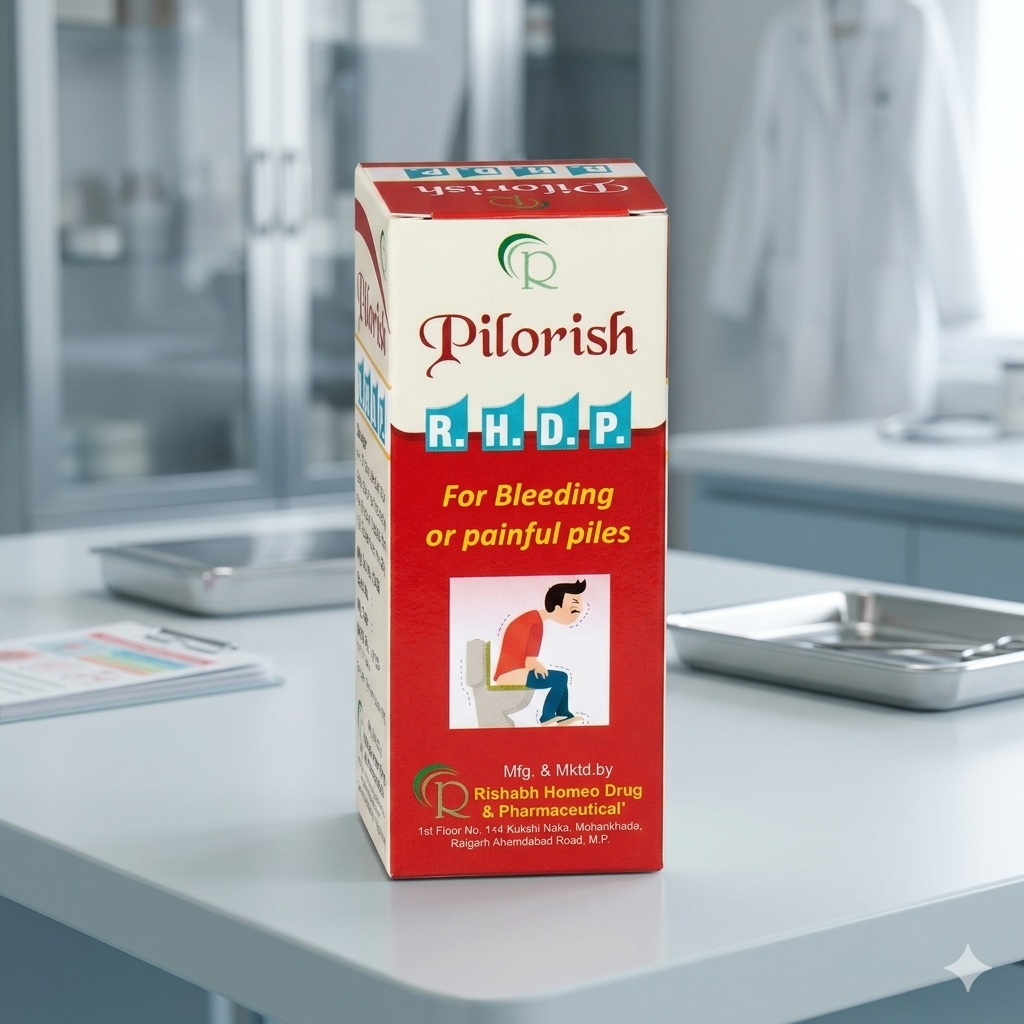 Pilorish – Homeopathic Relief for Bleeding & Painful Piles
