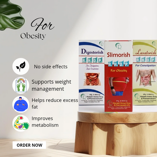 Digestorish + Slimorish + Laxatorish Combo Pack | For Obesity & Digestion | RHDP